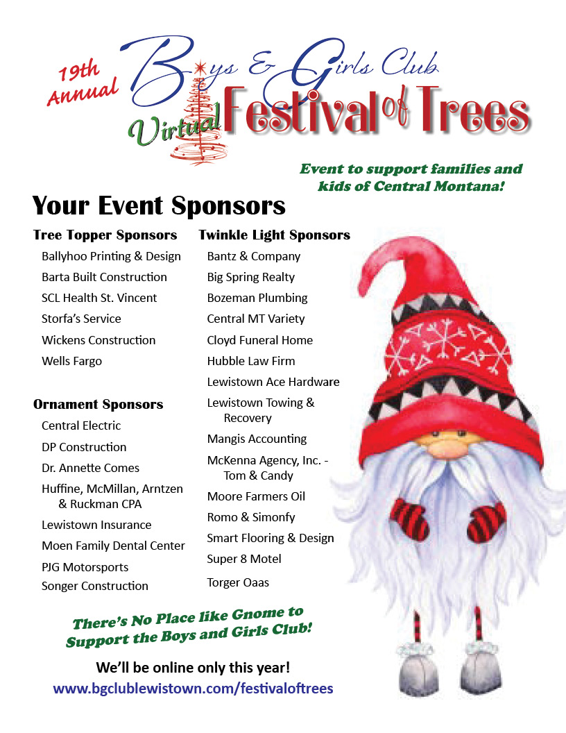 Boys & Girls Club Festival of Trees Program